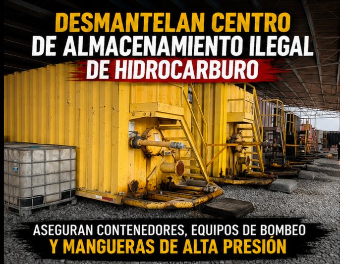 MartinJuarez64's tweet photo. 🚔 FGR, Defensa, Guardia Nacional, SSPC y Fuerza Civil participaron en un operativo en García, Nuevo León, que dejó el aseguramiento de 54 mil 600 litros de hidrocarburo y diversa infraestructura presuntamente utilizada para su almacenamiento. #NuevoLeón #FGR https://t.co/aLu5lOYlzR