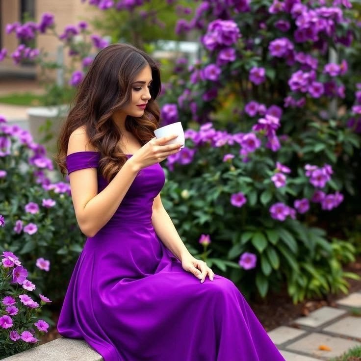 fcf46t's tweet photo. كأن البنفسج استعار اللون من فستانها
حتى القهوة تغار إن غابت عن يدينها. 💜☕ https://t.co/oSCyBVTHVa