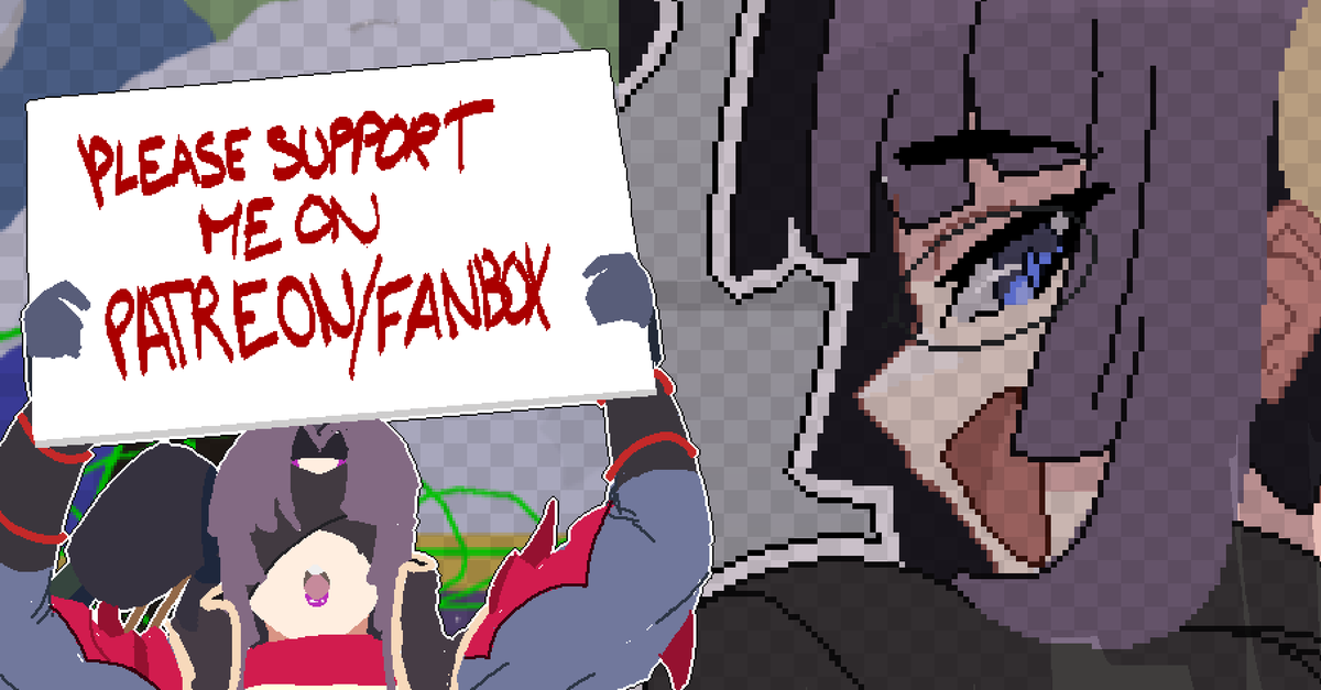 ShotaAlter's tweet photo. I AM ACTIVE ON P AND F BOX AGAIN!!! 

Right now, the full drawing of office ushi is up (it included an alt-ish outfit). Also, This month animated wallpaper will be Ado (WIP are also up).

If you like my stuff and want to support, please go to the links in bio https://t.co/l3DnvEII4y