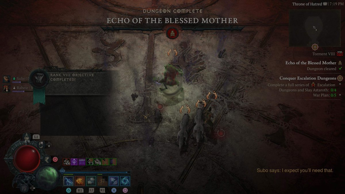 xOGNetwork's tweet photo. Down goes T8 Lilith!! T10 Mephisto is next!! Storm Shred Druid 🌩️🐺

#OlderGamers | #Diablo4 | #SeasonofDeathAwakening https://t.co/UOr302U75I