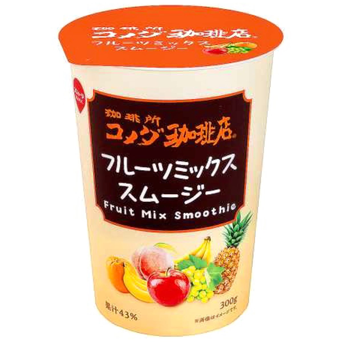 rekishichosadan's tweet photo. 2026年7月7日（火）より、セブンイレブンが「コメダ珈琲店 フルーツミックススムージー（248円）」を新発売します。
果汁43％使用、内容量は300gです。
https://t.co/BMcmHAL7si https://t.co/bLdT4bKKSL