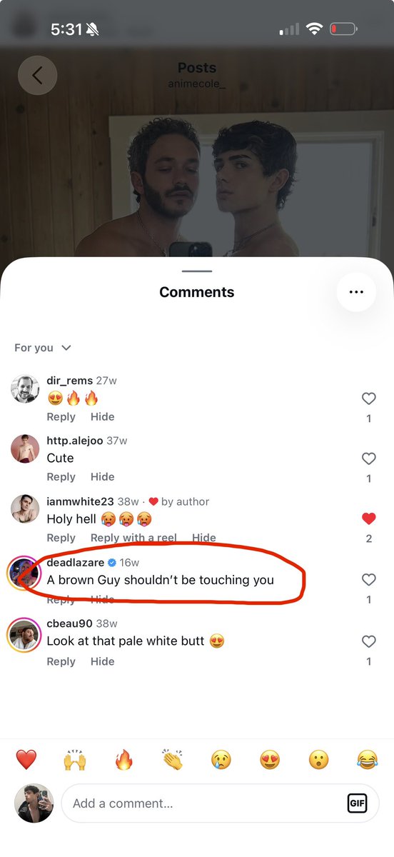 animecole_'s tweet photo. A disgusting human being and yall should be embarrassed if you follow him. Keep that racist shit off my posts https://t.co/hCUAA26lEM