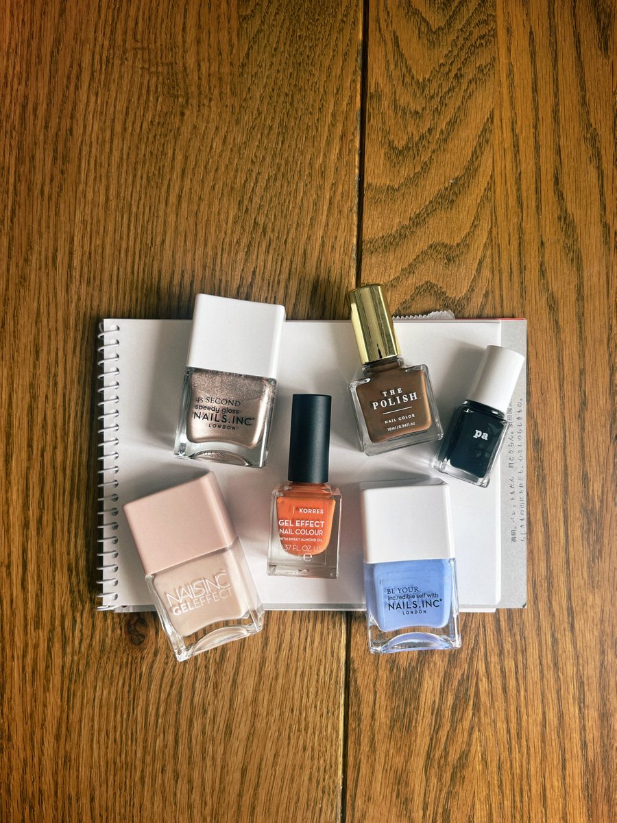 nail_cha_00's tweet photo. 使ったかわいいポリッシュ達

✳︎NAILINC
Colville Mews, Water Mews, Call Me In Covent Garden
✳︎KORRES
Gel Effect 64
✳︎pa
S049
✳︎THE POLISH.
breakfast https://t.co/aJ9LxhArFg