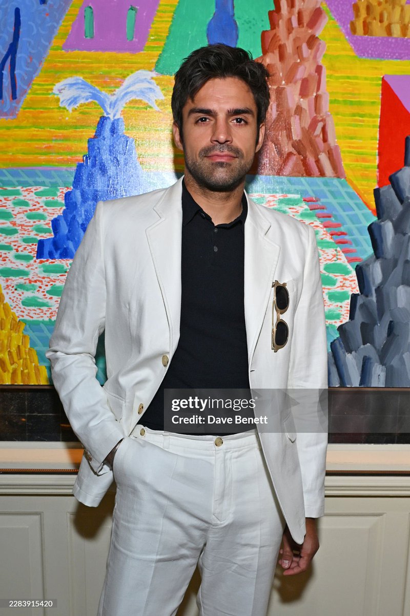 SeanTeale_fan's tweet photo. Sean Teale attends the George Summer Party: A Summer of Colour, Inspired by David Hockney, at George Club on July 3, 2026 in London #seanteale https://t.co/lVrhH1Rtz6