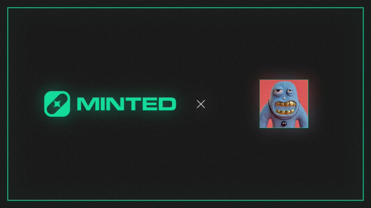 MintedNFTs's tweet photo. Minted x T00ns Collab

We are very excited to be working alongside @just_t00ns 

We appreciate you providing whitelist spots to our Members 💙

Still need a spot? Post your favorite T00ns artwork ⤵️