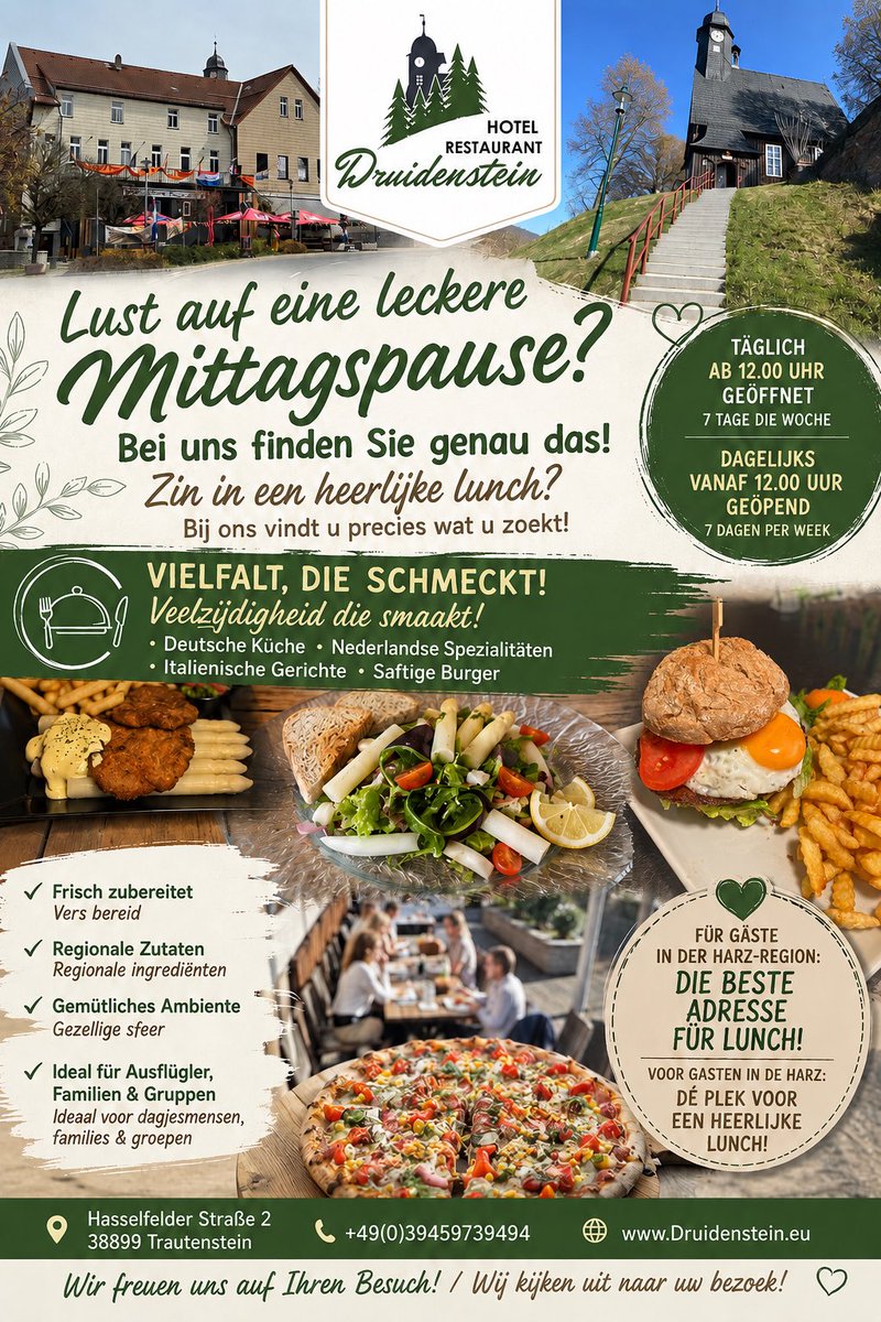 DruidensteinDe's tweet photo. #mittagessen im #harz. #willkommen @bad_harzburg  @HarzDeutschland  @HarzDeutschland  @Oberharzinfo https://t.co/PjUNiXFWXj