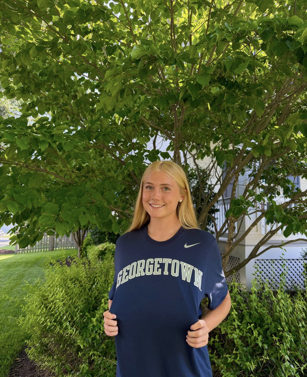 carlyschweers09's tweet photo. I’m SO excited to announce my verbal commitment to the admissions process at Georgetown University! 

This dream wouldn’t be possible without my family &amp; friends. Thank you Coach Dave and @HoyasWSoc for this incredible opportunity. GO HOYAS!💙🐶@vdasoccer @bobbypup @ImYouthSoccer https://t.co/HiuZtTTXNZ
