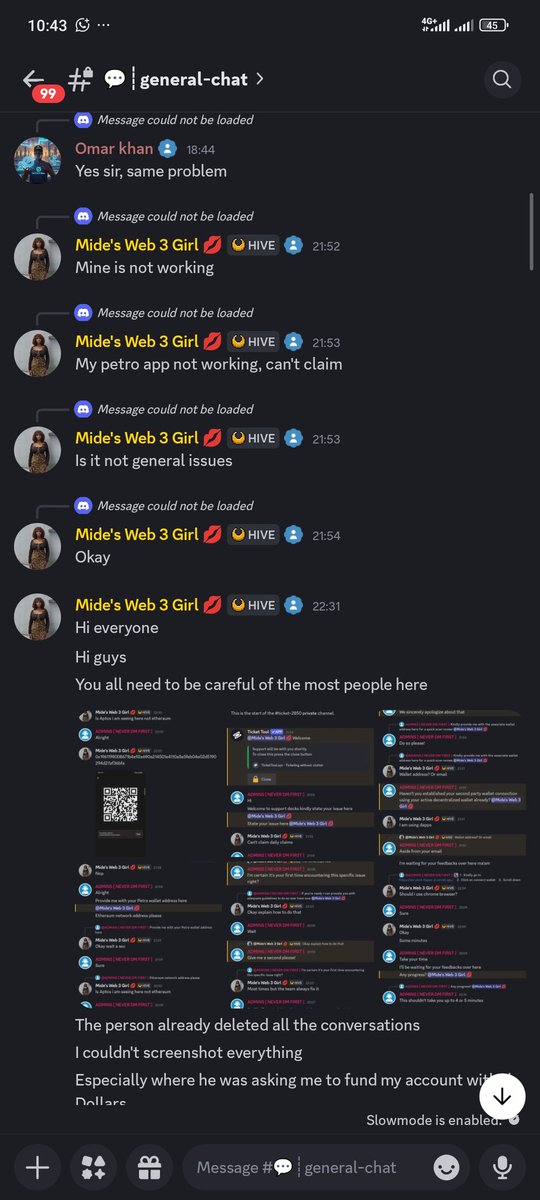 MIDE_Cryptonite's tweet photo. I need you all to always be careful on the internet, Scammers are everywhere. Secure your crypto assets, make sure you have a burner account for any unnecessary stuffs, thank God i was smart i would have lost 1K Dollars
I don't want to write much but this screenshot shows it all! https://t.co/hIWR39RdkS