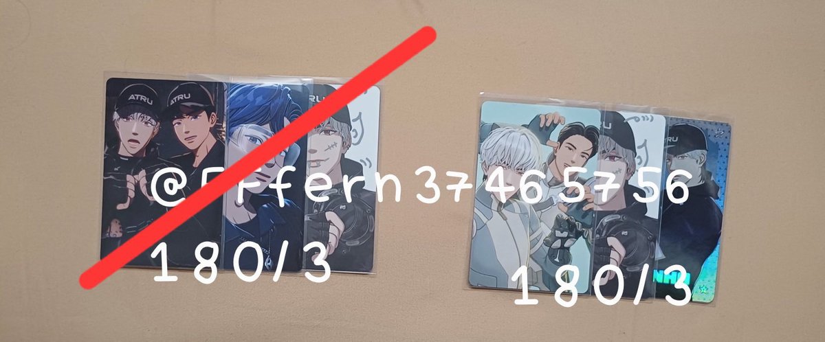 FFfern37465756's tweet photo. [พร้อมส่ง] การ์ดplave 💙💜💗❤️🖤
   🐇ราคาตามภาพ🌹
    📫 ค่าส่ง 40 บาท 
×ไม่สะดวกถ่ายเพิ่มเติม×
ใครสนใจ💗 dm มาได้ค่ะ🥰
#ตลาดนัดplave https://t.co/7sKVmbatqn