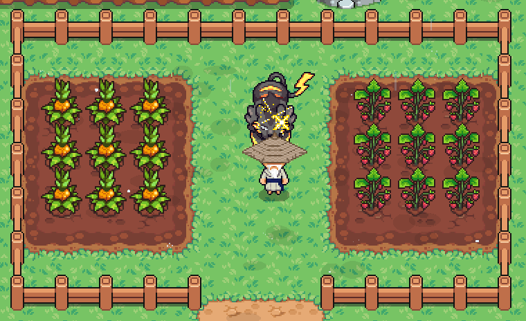 Zejacquez's tweet photo. We have a heatwave in NYC, but that won't stop Sensei Saito from farming those summer crops ☀️🌱
Today we have Pineapple, which is fantastic for your man juices 🍍😉 AND Strawberries which are excellent for digestion 🍓💚
@spellborne #SpellborneCreate https://t.co/AxmyMwT6QP