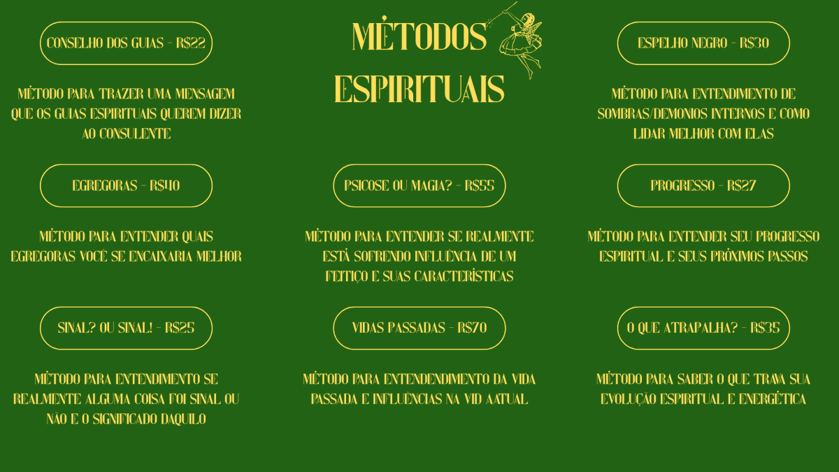 Absinthium_0's tweet photo. ☾✩☽ Olá, lindes. Sou o Gabs, oraculista há 3 anos e iniciante nesse meio digital kkkk. Sejam bem-vindos ao meu perfil! 

Contato para consultas: https://t.co/AS7GrH4jKU

Tabela com métodos e valores de consultas: https://t.co/dssJ7KlRWc