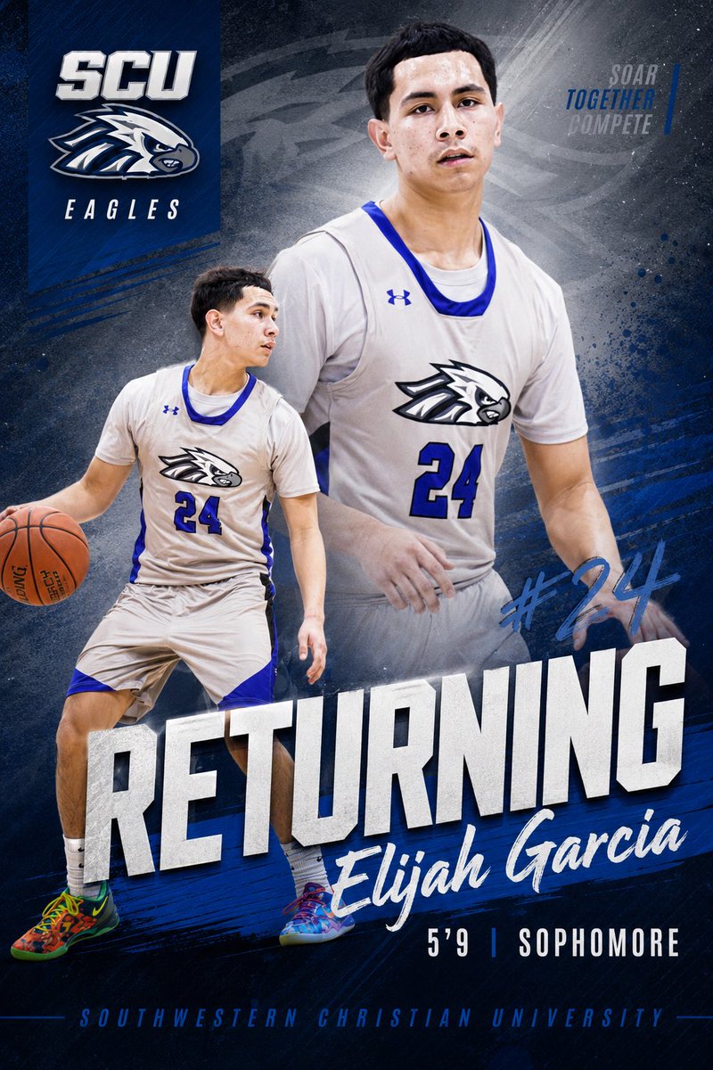SCU_HOOPS's tweet photo. 3 more 🦅 back for Year 2!

Lukas Wooldridge, 6'5, RS-Freshman, 6ppg/5rpg

Eli Garcia, 5'9, SO, 8ppg/2apg/80%FT

Jonah Jenkins, 5'10, SR, 1ppg/1apg https://t.co/LtlMrpTrHu
