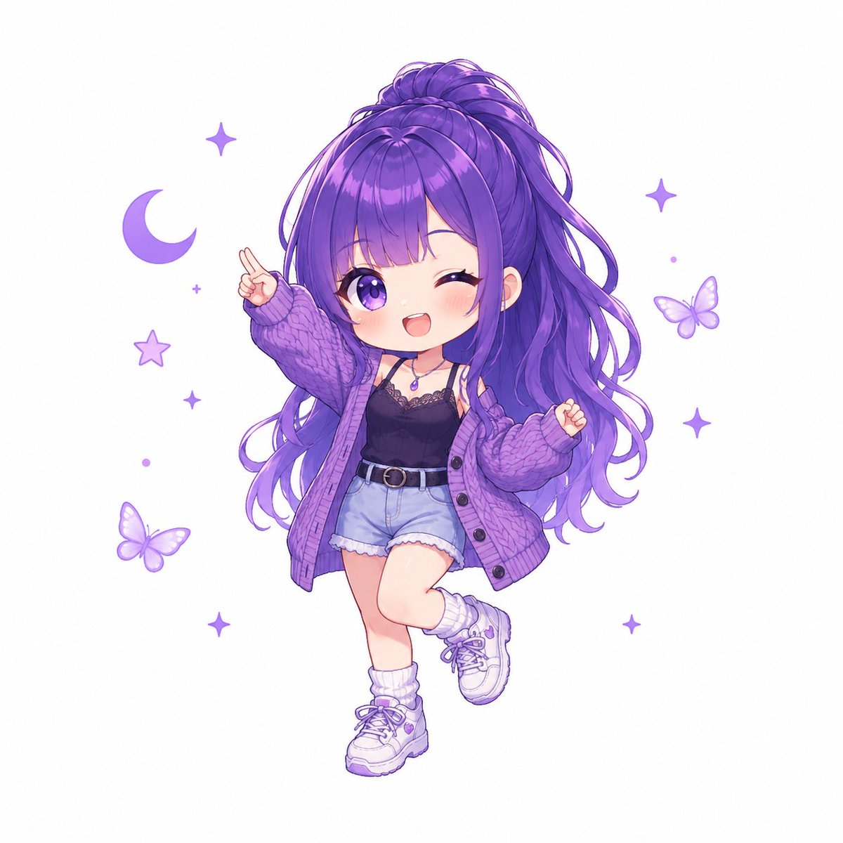 LunesentVRSE's tweet photo. The New Chibi Luna is Out and So Cute! https://t.co/8vxH7JqXyK