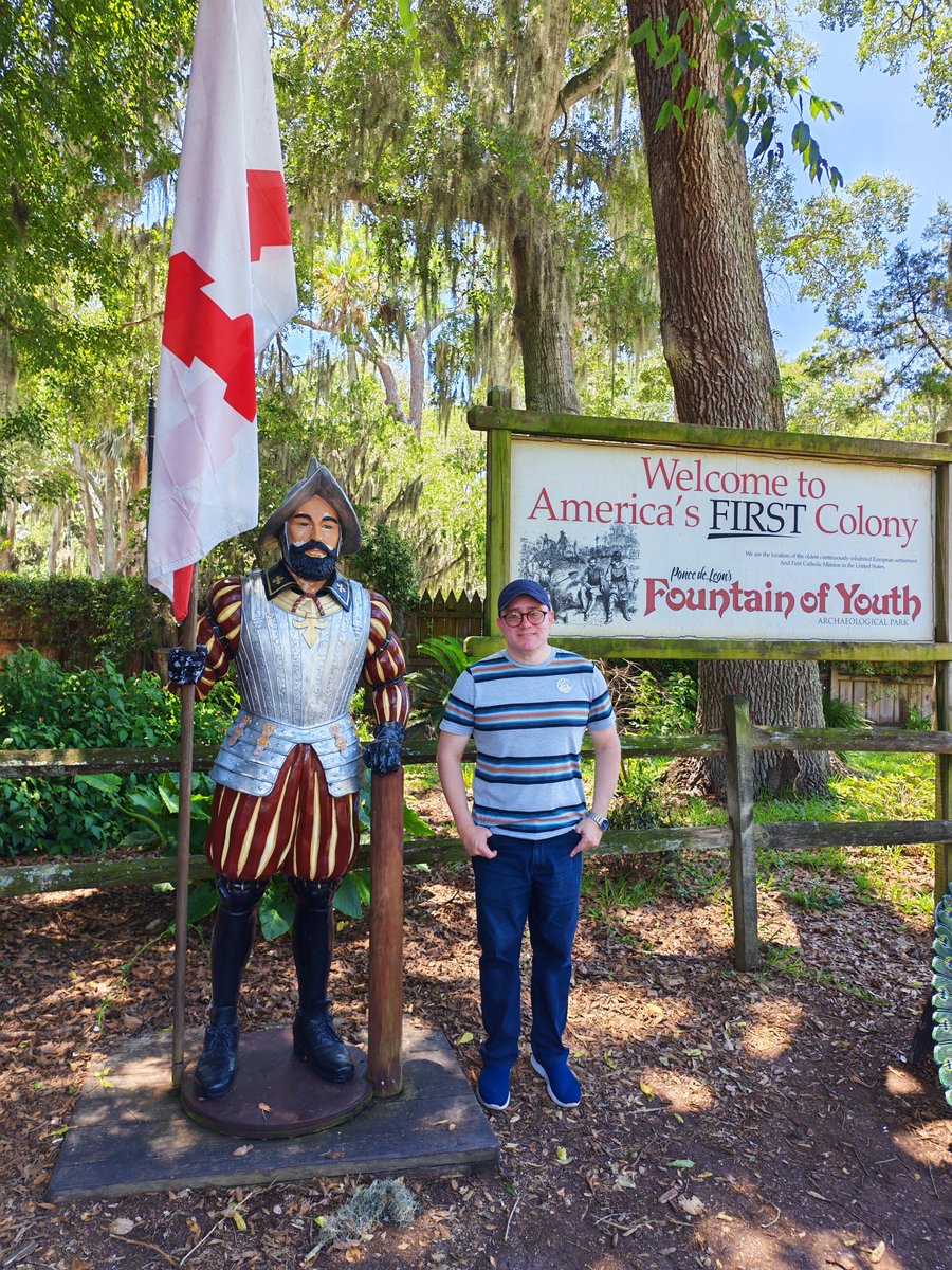 BoscojraCSsR's tweet photo. En Fountain of Youth, St. Augustine, Florida. https://t.co/MyN1U4yctm
