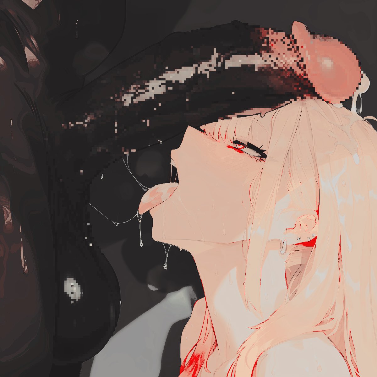 THEROARINGSLUT's tweet photo. ᅠᅠᅠᅠ
   she  already  forgot  all  morals  she  had  formed,  to  be  dominant.  that  was  all  𝐟𝐨𝐫𝐠𝐨𝐭𝐭𝐞𝐧  𝐢𝐧𝐬𝐭𝐚𝐧𝐭𝐥𝐲  once  her  turns  formed  into  𝐰𝐚𝐬𝐭𝐞𝐬.  that  𝐁𝐋♤𝐂𝐊  𝐃𝐀𝐆𝐆𝐄𝐑  that  he’s  providing  melts  her  brain  to  ash.
ᅠᅠᅠᅠ https://t.co/FidAjeY3eI