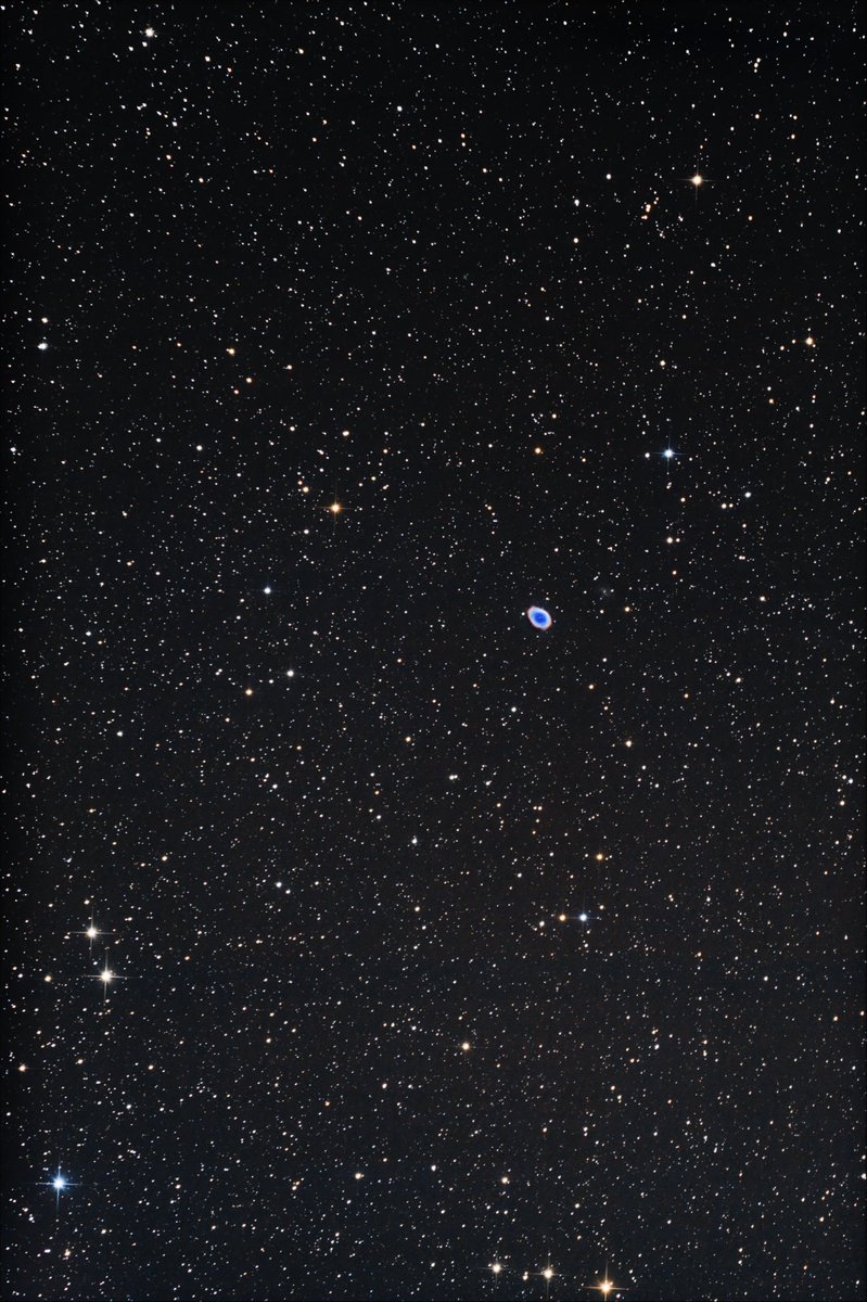 astropics's tweet photo. The Ring Nebula 💍 https://t.co/ZWZ8MJcieA