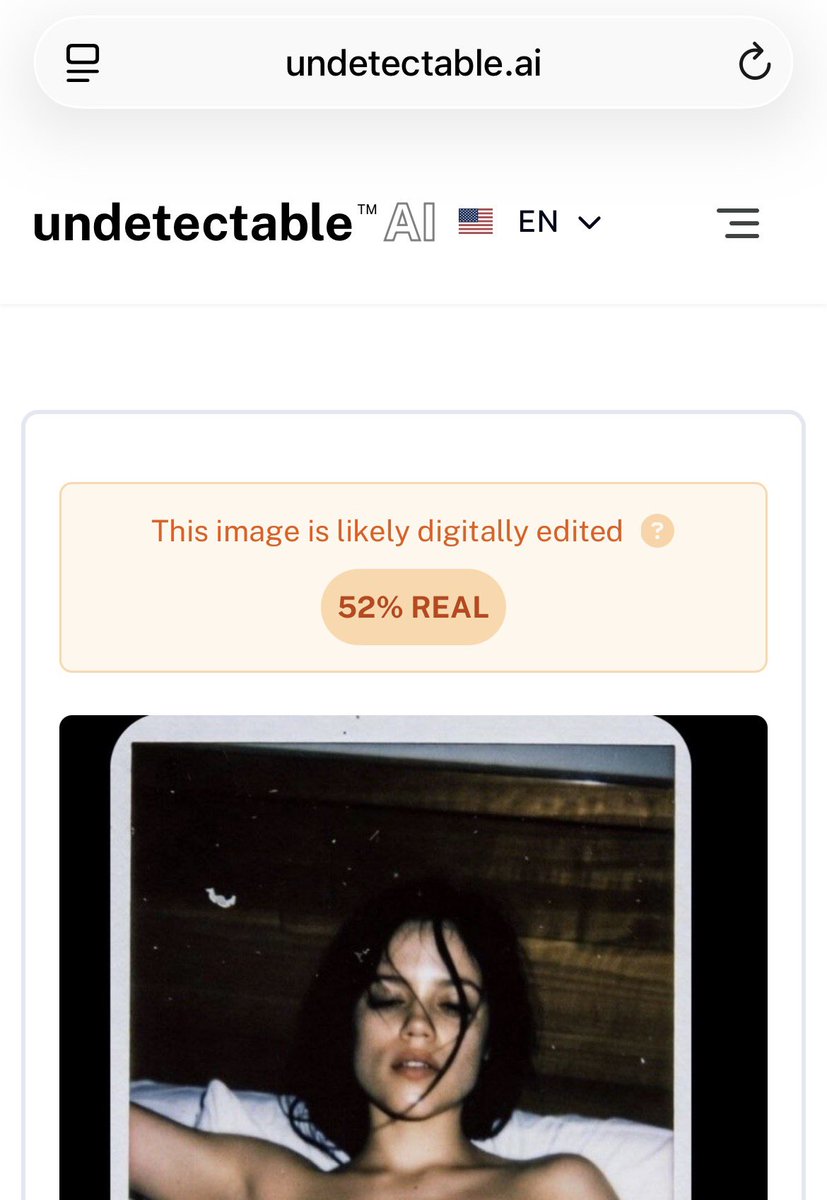 xAnonymous_Anon's tweet photo. Thankfully, the photo ended up being AI that originated from an AI “leak” site. But again - if there’s ever a real compromising photo of Jenna, it needs to be taken to her mother immediately so  the issue can be properly handled. Let this be a lesson not to believe AI-generated images AND not to share them. Please also report this website/page that is creating and distributing these images.