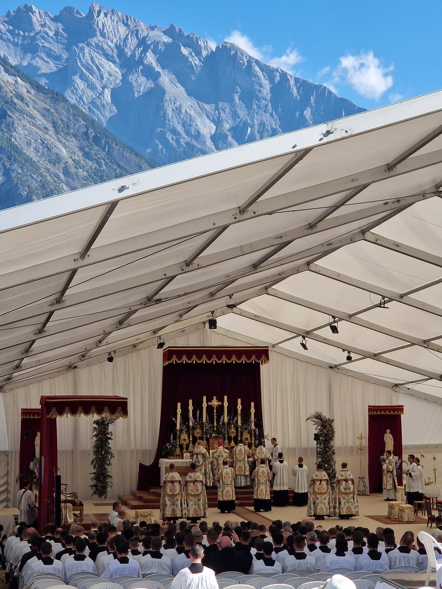 holramc's tweet photo. *The Church Lives On*

Dear friends,
On 1 July 2026, the heavens opened over a small village in Switzerland. 
Under the protection of our Heavenly Mother, the continued existence of the Holy Church of our Saviour – currently represented by the clergy, brothers, sisters and faithful of the FSSPX – was sealed. 
As is well known, the gates of hell shall not prevail against it. 
The reaction of the apostate Curia has sunk to a new low.
Now the tasks of confronting the ‘lavender mafia’, its backers, and bringing about their conversion lie before us.
Deus vult!
May God’s rich blessings be upon you!