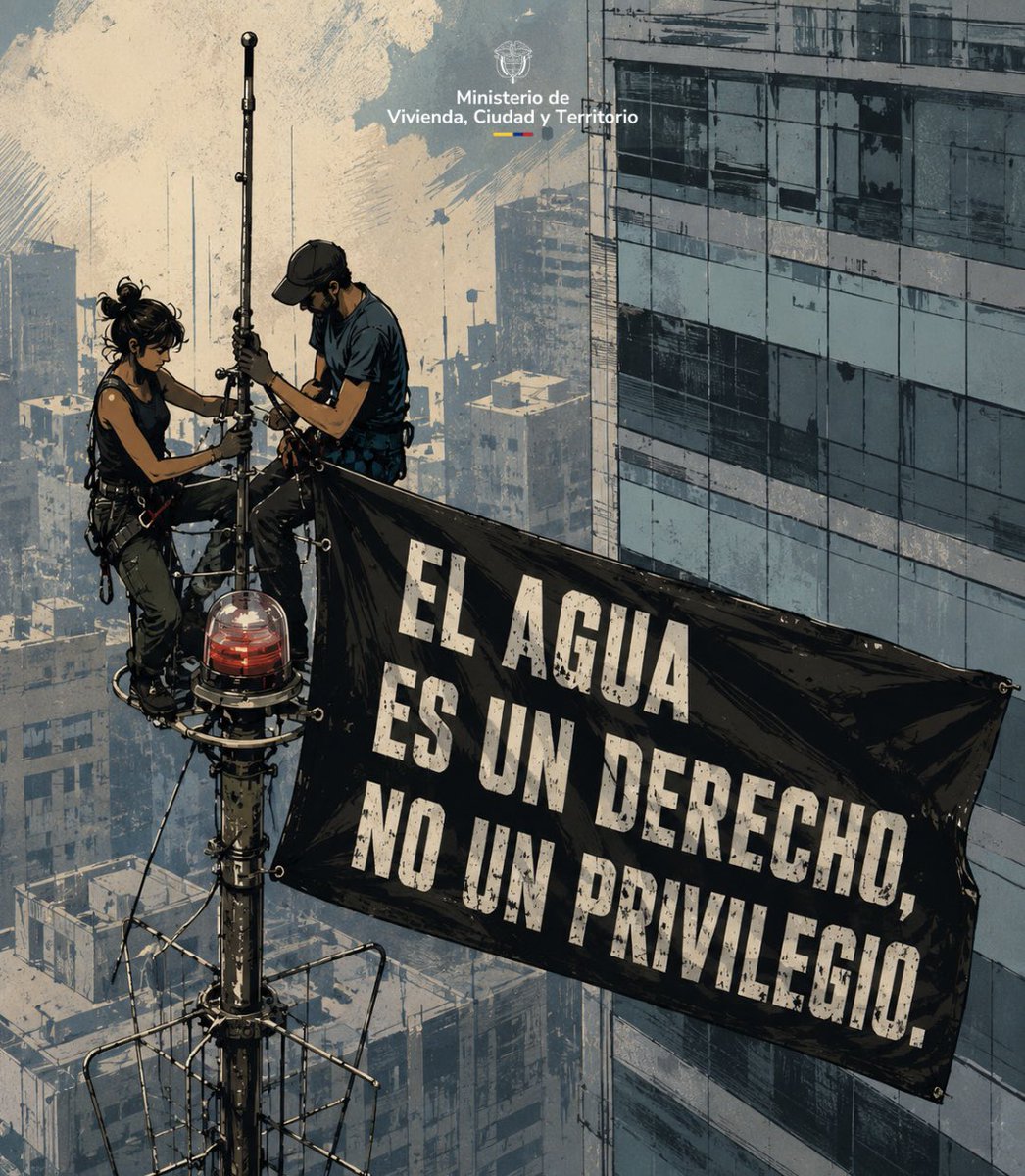 Minvivienda's tweet photo. Garantizar el acceso al agua es garantizar dignidad. Gracias a la gestión del Gobierno del presidente @petrogustavo, 1,84 millones de personas hoy cuentan por primera vez con agua potable; 1,58 millones con saneamiento y 1,94 millones con servicio de aseo.

#ConDignidadCumplimos https://t.co/obethwawFz