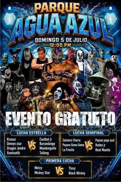 marinesswat's tweet photo. #LuchaLibre #LuchaLibreMexicana próximos eventos. https://t.co/kMblyKow2D