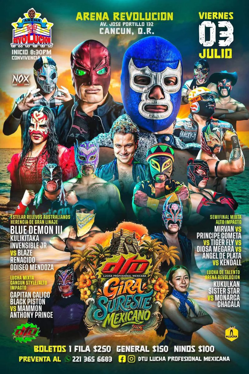 marinesswat's tweet photo. #LuchaLibre #LuchaLibreMexicana próximos eventos. https://t.co/V02bHNhMJb