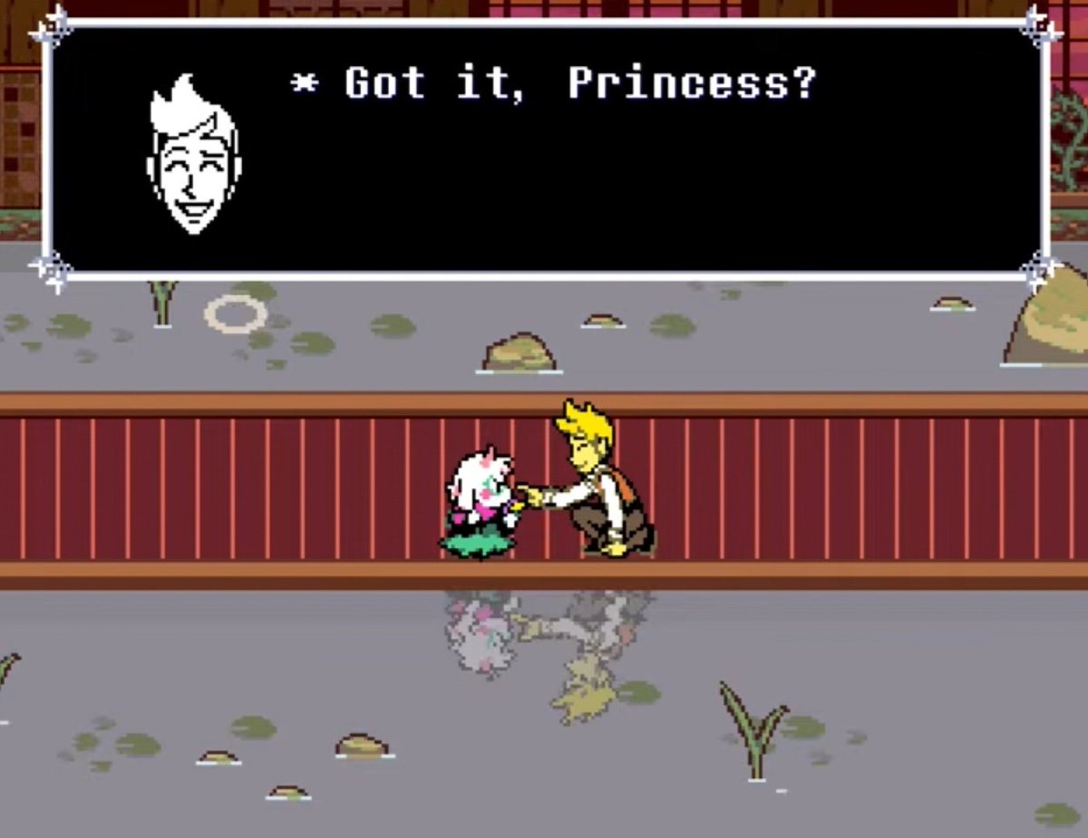 Rakkigaru's tweet photo. #deltarunespoilers
This chapter only made us have more and more questions about Ralsei, huh https://t.co/Y0vrABlgbF
