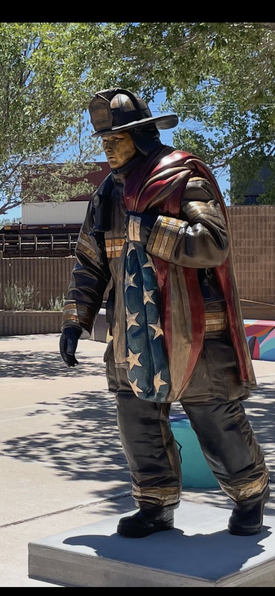AustinWeishel's tweet photo. “Never Forgotten” installed just before the great 250 in Grants, NM!

8ft tall, 125% over life size https://t.co/ijIYpZKOV3