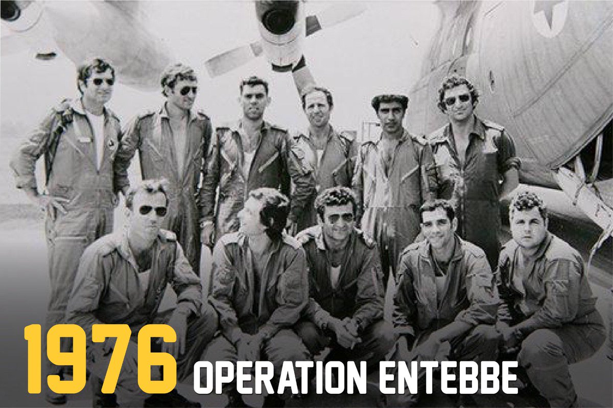 HistoryMattersX's tweet photo. 🇺🇬🇮🇱 Sunday #4July 1976: day of #OperationEntebbe or #OperationThunderbolt.
It was a successfull Israeli counter-terrorist and hostage-rescue mission carried out by commandos of the Israel Defense Forces (IDF) at #Entebbe International #Airport in #Uganda.
🧵 1/... more https://t.co/ZayN182PfR