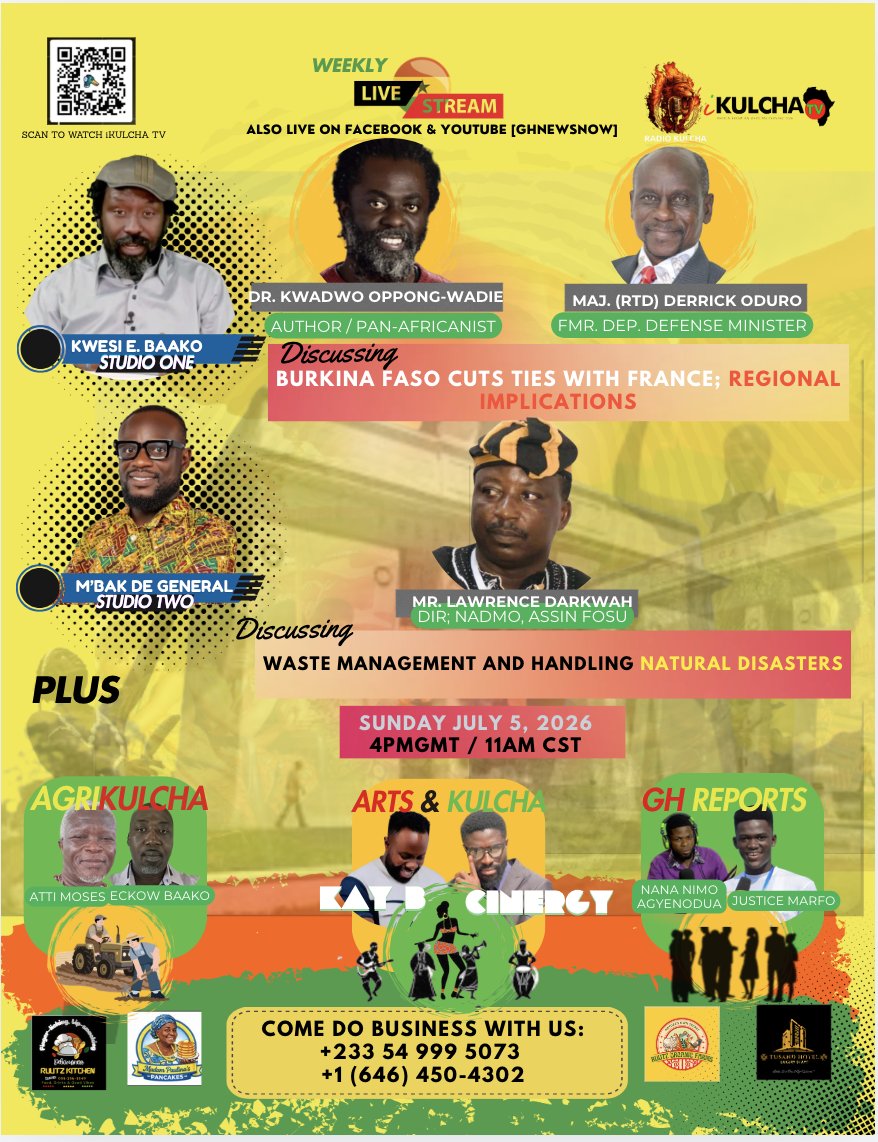 Kwesibaako's tweet photo. TUNE IN THIS SUNDAY... @KWadie7 @GhanaCounc52950 @tv3_ghana @Ghana_Lens_ https://t.co/oy9TttgsJa