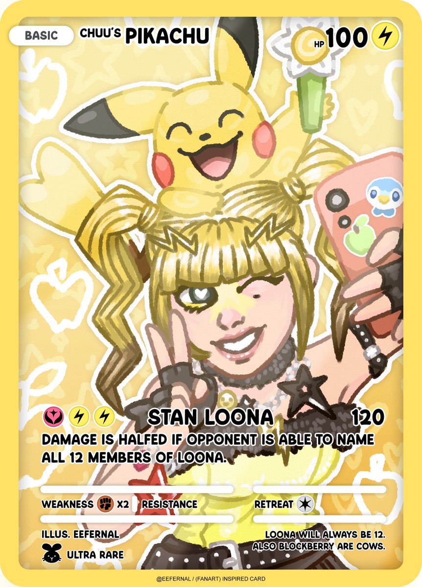 eefernal's tweet photo. pikaCHUU!!!!

#chuu #loonathefanart https://t.co/S33r2ylIX0
