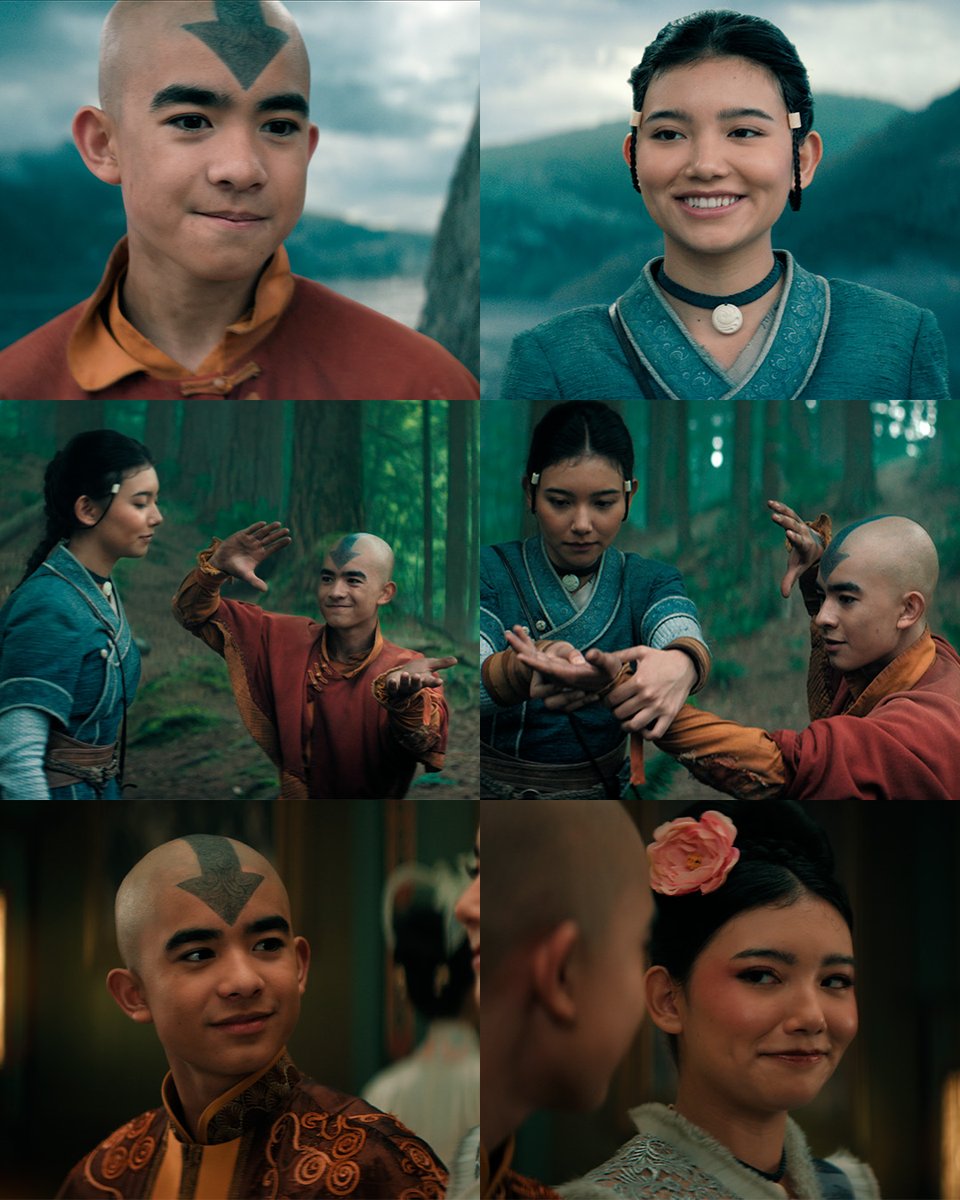 NetflixBrasil's tweet photo. Aang e Katara ❤️ https://t.co/JgQrIXiTMn