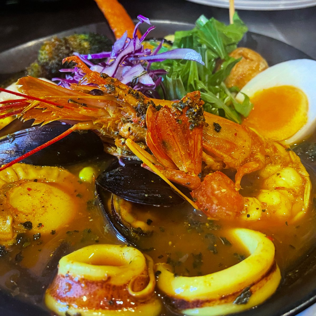 4id3id's tweet photo. 土曜日11:30openでーす❗️
スパイスカレーもある日🍛✨あいがけメニューは鱧だよー🐟 https://t.co/5k2AHMBXPl
