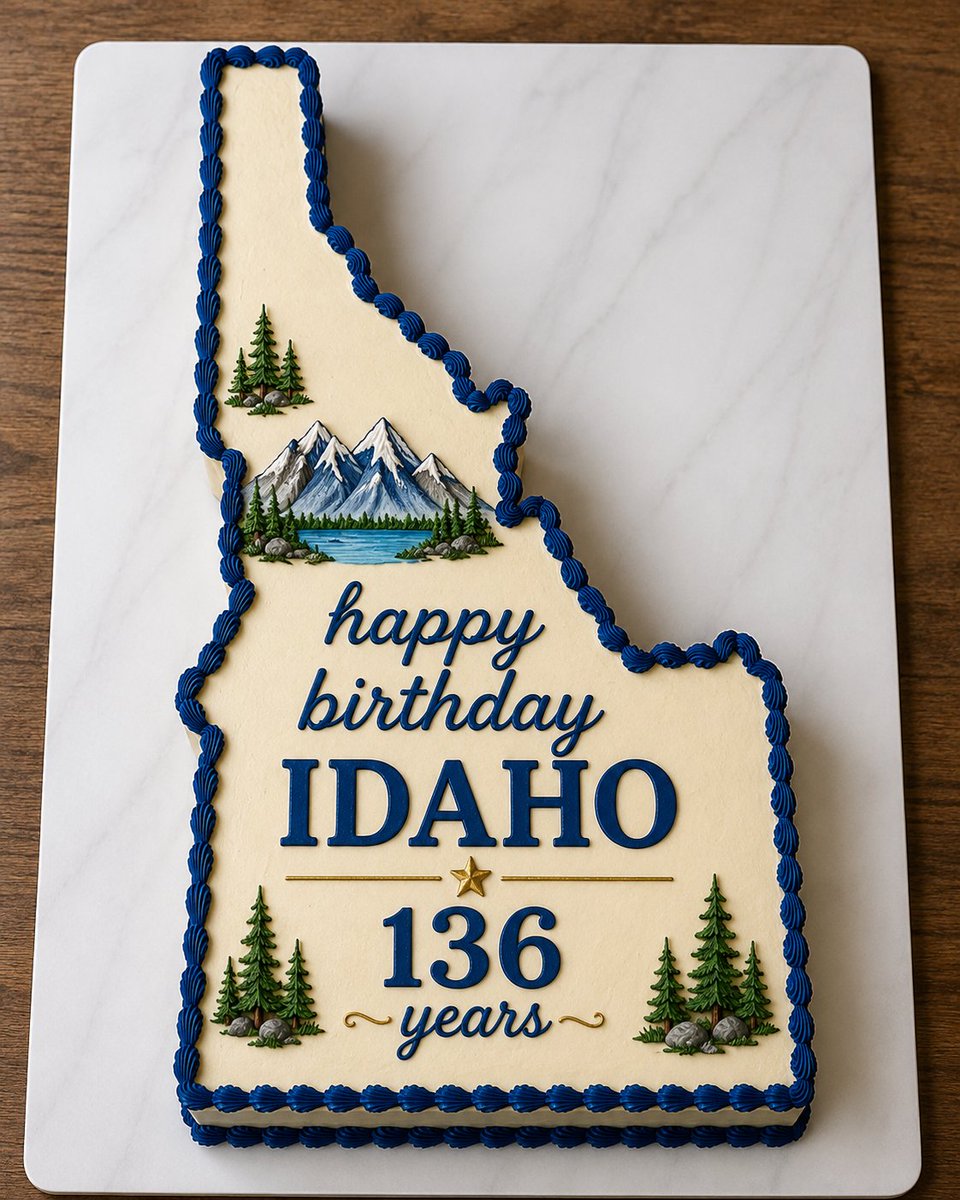 IDGOP20's tweet photo. The big 136 for Idaho before the #America250! 🎂🎉🇺🇸 https://t.co/JVZtJjAHMV