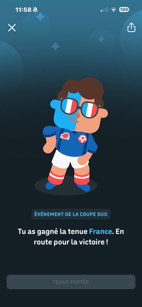 N0rooo's tweet photo. no pain no gain ptdrr enfin j’en pouvais plus de la tenue du panama merci @duolingo https://t.co/otzyX04BkV