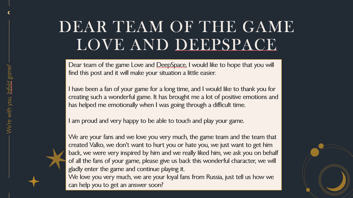 CloudLiit's tweet photo. We only want you to continue growing and prospering with a new character who will lead you through the forest to the light!❤️‍🩹
#BringValkoBack
#NoToValkoCancellation
#BringValkoBack
#LoveandDeepspace https://t.co/EzNlKPuuKO