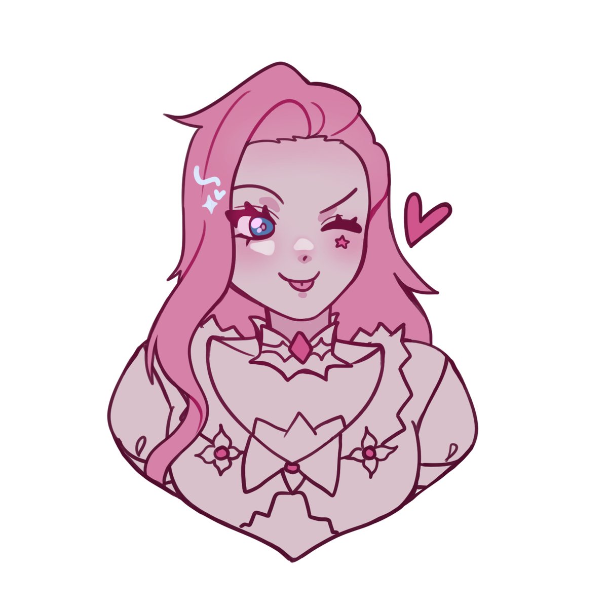 _ShioKey_'s tweet photo. Un doodle! #seraphine https://t.co/bbN9g2i0RB