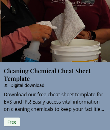 IPCWell's tweet photo. Looking for a quick, simple way to help staff remember chemical contact times?
Download our FREE Chemical Cheat Sheet Template-Simply fill out the template, laminate it, and place it on the nursing or EVS cart for easy reference every day.
👉 https://t.co/BieuVW7QNl
#EVS #IPC https://t.co/8cR8OXh4Uo