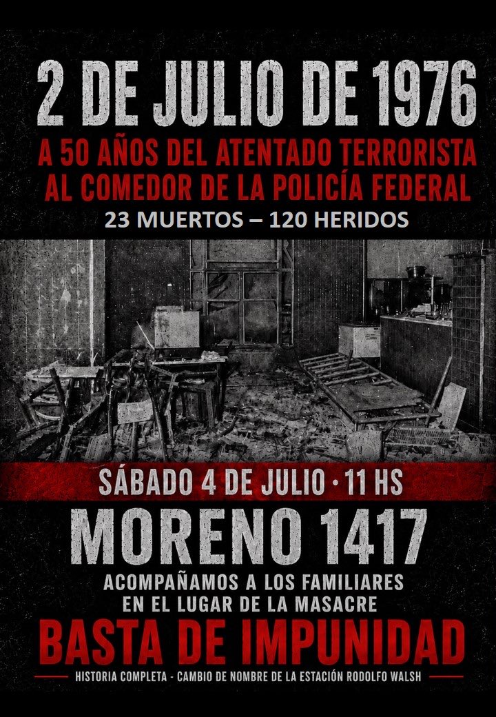 lorenzoSustaita's tweet photo. Ya sabemos que el Jefe de Gobierno Jorge Macri prefiere honrar a Rodolfo Walsh, terrorista y pedofilo que a sus víctimas https://t.co/EN43ienvF6