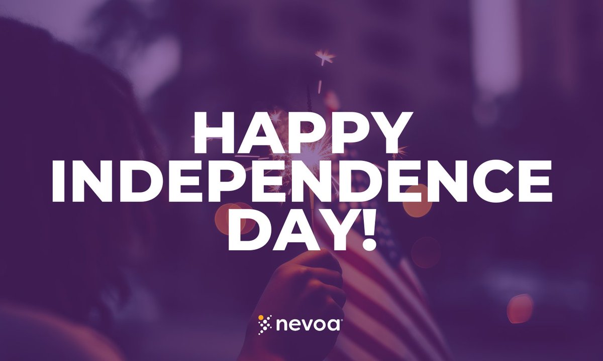 NevoaLS's tweet photo. As we celebrate America’s 250th anniversary this weekend, we want to extend a special thank you to the healthcare professionals and EVS teams that will be working through the holiday weekend to keep us all safe and healthy.

Happy Independence Day! https://t.co/rxjUy3ndcu