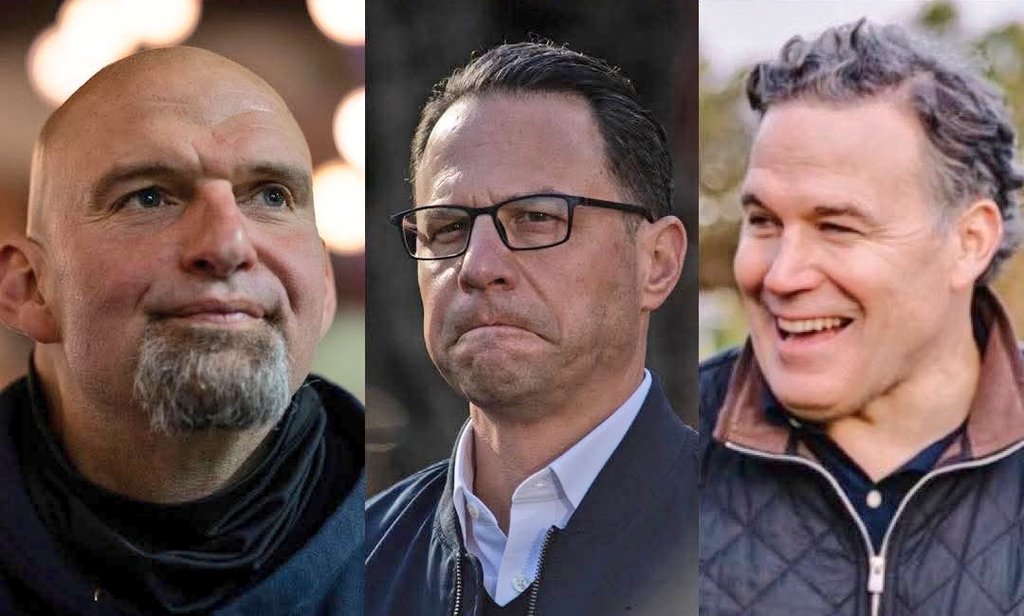 Itx_judith's tweet photo. PATRIOTS! Gov.. Josh Shapiro DENIED a State Fair booth for Penn, so Sens. McCormick and Fetterman did it themselves!

THANK YOU, GENTLEMEN!

SHAME ON JOSH SHAPIRO! https://t.co/CqZvHRkN8j