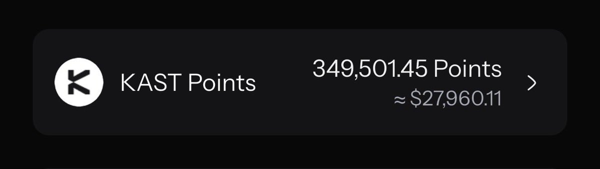 zare_inter's tweet photo. @raagulanpathy @KASTxyz Im waiting for that email to sign off my earned points, not much but im sure will get me nice slice of the pie 😎 https://t.co/b9YxDJWf2i