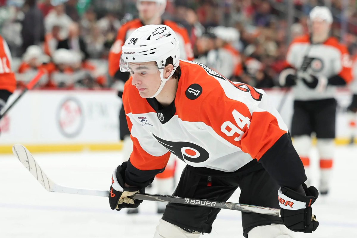 NHL_Muse's tweet photo. Flyers projected top 6 after offer sheeting Leo Carlsson 👀

Konecny — Carlsson — Martone
Foerster — Zegras — Tippett

Where does this rank in the NHL? 🤔⬇️ https://t.co/CK4vvjJRrV