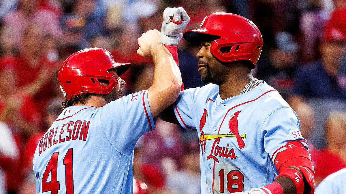 theredbird_way's tweet photo. NL RBI Leaders: 

1. Jordan Walker (63)
2. Alec Burleson (62) https://t.co/WdzfVr8p29