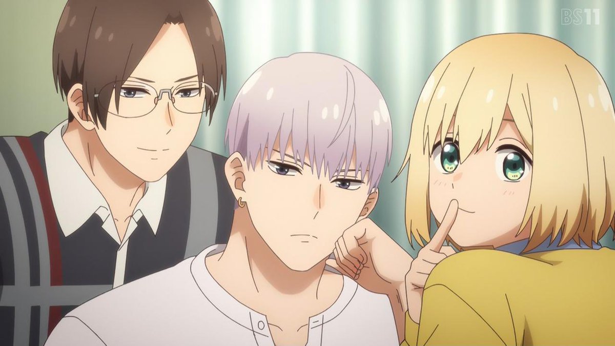 anijou's tweet photo. うち弟アニメ大空直美さんの姉御キャラは良いね何というかいきなり沢山の弟が出来て慌てるもお互い歩み寄ろうと不器用ながらも絡みつつニヤニヤしてしまうシチュ多いし引き込まれる男のキャラ達の引き出しもまだまだ多そうだし様子見で視聴　可愛い女子に囲まれるのも良いが男も時には良い期待してます https://t.co/yHdZkXIxRH