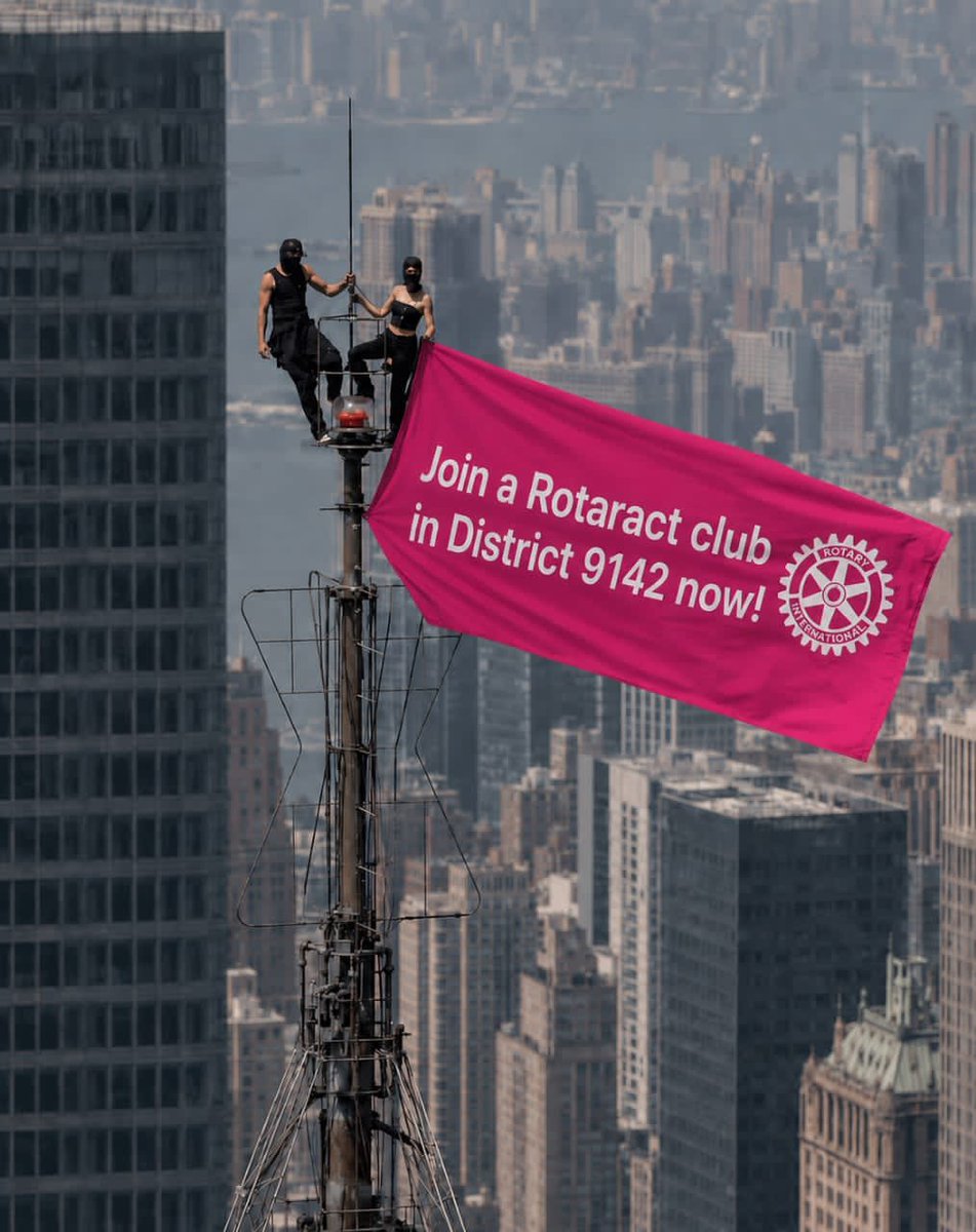 Rotaract_D9142's tweet photo. Rotaract D9142 is the place to be!
Join us today and let's all create impact that will last a life time together! ๐๐ค๐พ
#RotaractD9142
#Createlastingimpact
#ServiceAboveSelf https://t.co/0Mz9Zh9v3u