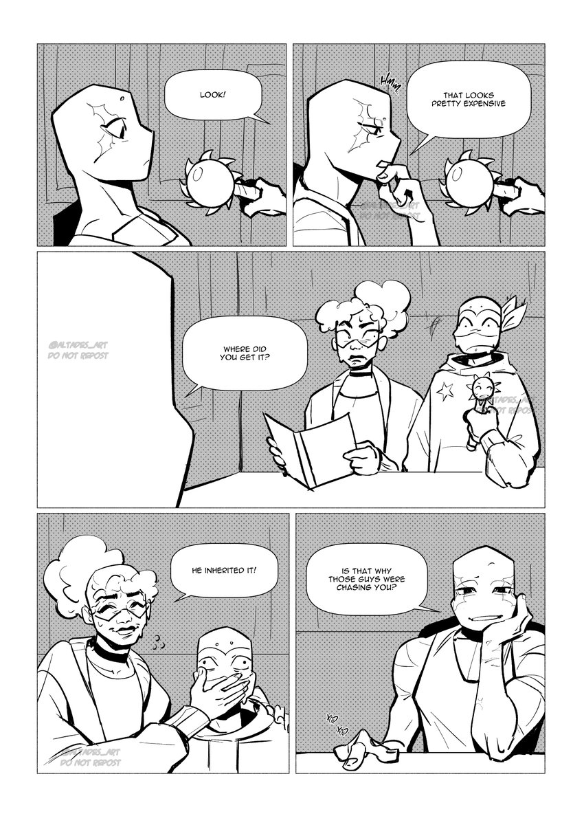 altades_art's tweet photo. My god it took me so long to figure out how to write this dialogue so it doesn't sound forced you don't even WANNA know. This part is  mostly yapping but I tried my best to make it entertaining
#rottmnt AU
2/10 https://t.co/0dxkVJPxrk