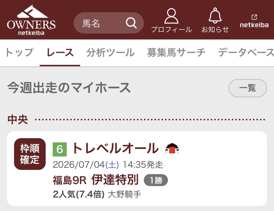 goemon103's tweet photo. おはようございます☀

#トレベルオール

彼の出走が決まると
ワクワクが止まらない〜

先頭でゴールできますように🍀

がんばれᕦ(ò_óˇ)ᕤ

#YGGオーナーズクラブ https://t.co/zROXCCm00k