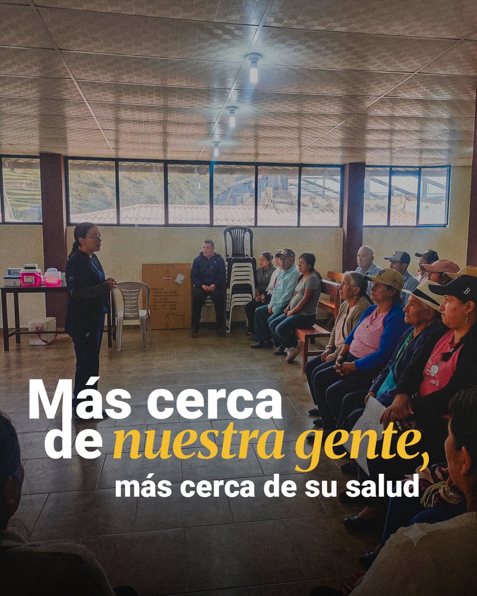 Seguro Social Campesino del IESS. tweet media