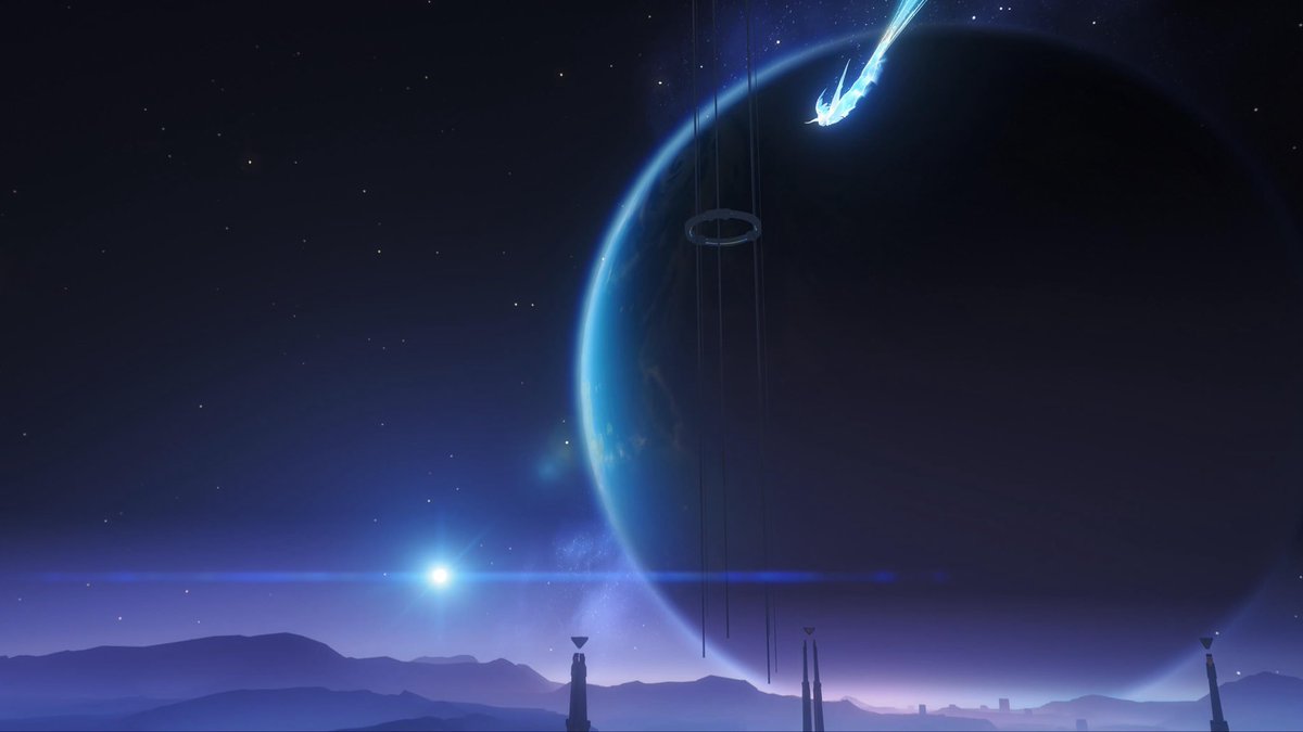 Death_ArcanaNyx's tweet photo. “Well then…My regards to you”

“Just as you said, the sea of stars is vast and boundless, and we are not alone”

“Let us meet again beneath the starry skies” https://t.co/LgjZGbfrvT