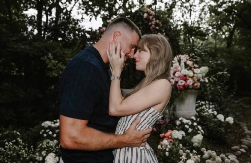 geminithomas_'s tweet photo. Alexandra Burke has been spotted at the wedding of Taylor Swift and Travis Kelce https://t.co/8hWozskcIl